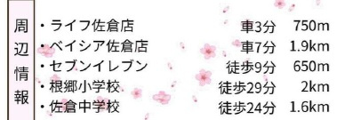 佐倉市六崎の周辺