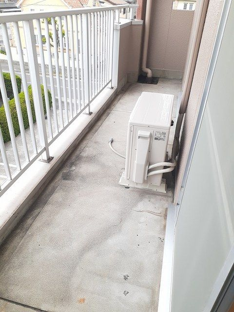 サンハイム梓のバルコニー