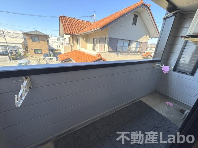 ピュアメゾン阿部のバルコニー