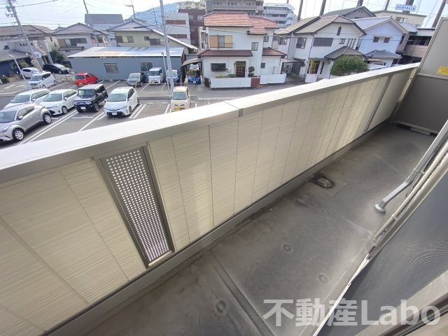 リーリエ中吉野のバルコニー