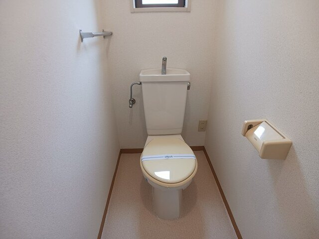 ドミール鳥井Ａのトイレ|落ち着いた色調のトイレです