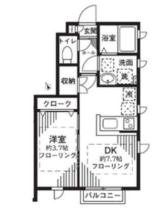 【間取り】 | アンソレイユ経堂