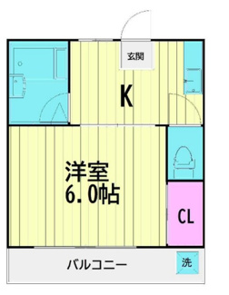 【間取り】 | ミロクハイツⅡ | 間取りです。