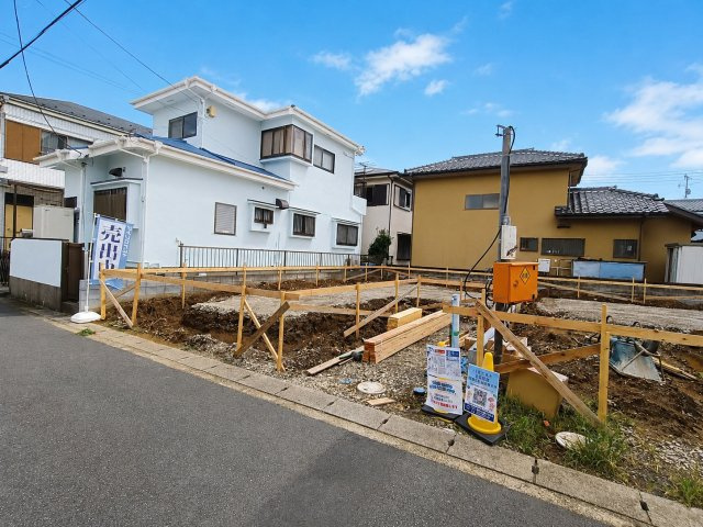 八潮市　大瀬　新築戸建　全2棟の外観|外観です