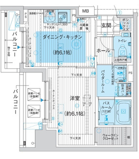 【間取り】 | エステムプラザ町田ティアラ | 間取りです。