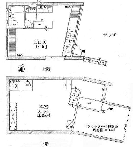 アピカ代々木上原の間取り