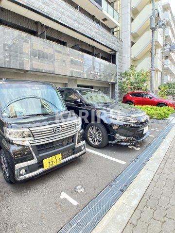SHOKEN Residence大阪都島の駐車場