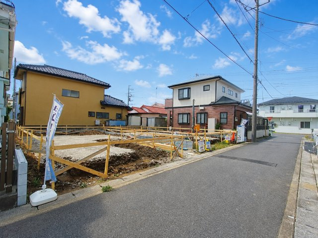 八潮市　大瀬　新築戸建　全2棟の外観|外観です