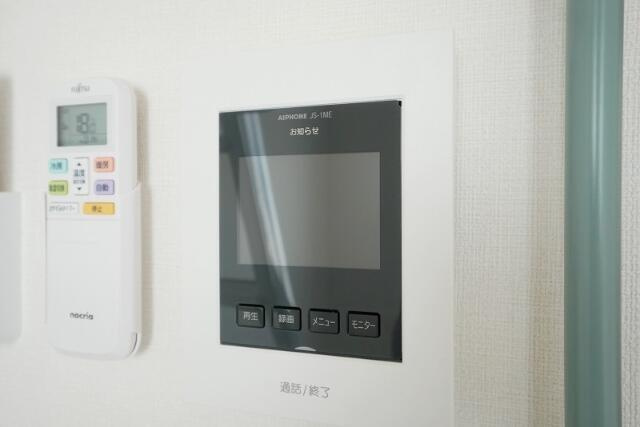 ハーモニーテラス大井Ⅱのセキュリティ|モニタ付きインターホンです