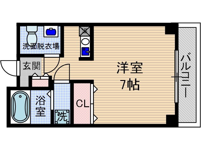【間取り】 | アビタ細川総持寺