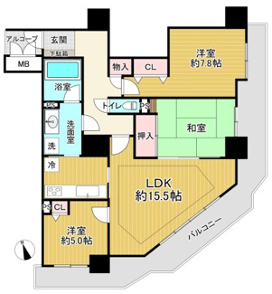 【間取り】 | グラントーレ橋本