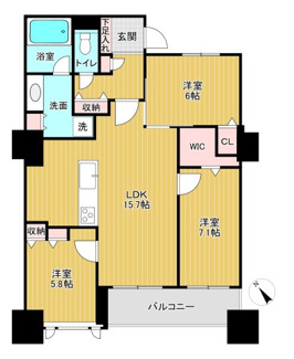 【間取り】 | ザ・ハシモトタワー