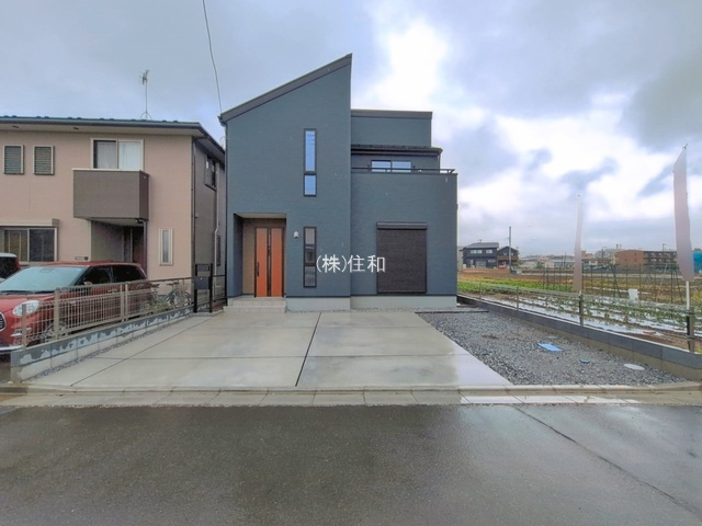 【新築分譲住宅】川越上野田第2の前面道路含む現地写真