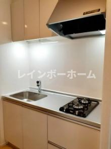 川越市砂新田１丁目のアパートのキッチン