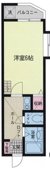 【間取り】 | カスティーロ沼袋