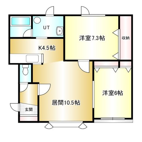 ジェミニBの間取り