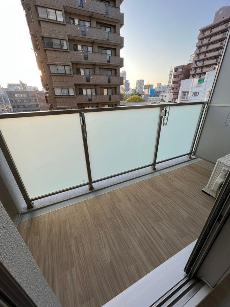 エスリード金山エクセア　名古屋市賃貸　仲介手数料無料のバルコニー|バルコニー