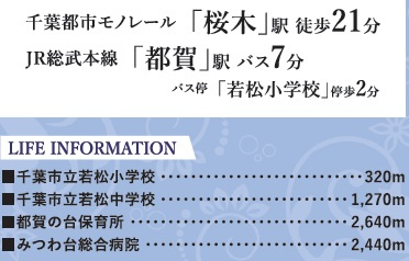 千葉市若葉区若松町の周辺