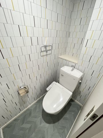 福岡市南区清水４丁目の賃貸マンションのトイレ