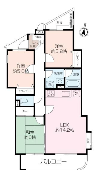 ニューウェルテラス金沢八景F棟の画像