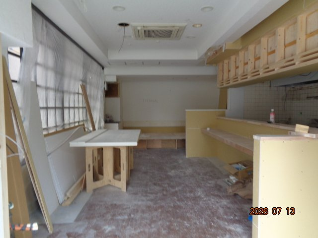長堀橋シティハイツの内装|工事途中のまま引渡しされます