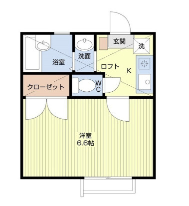 グリシーヌ成城の間取り