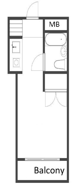 せぴあ館の間取り|間取りです。