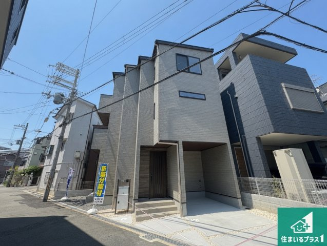 12日(土)13日(日)現地ご見学可能！　摂津市浜町　限定1邸の外観|お客様に長く安心して住んでいだだける事にこだわった家づくり！住んでからのアフターサービスにもしっかりと取り組んでいます！