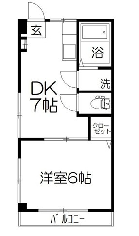 白石ビルの間取り