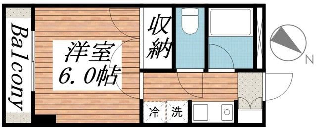 ハシモトマンションの間取り