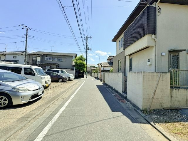 練馬区石神井町2丁目 限定1区画の前面道路含む現地写真