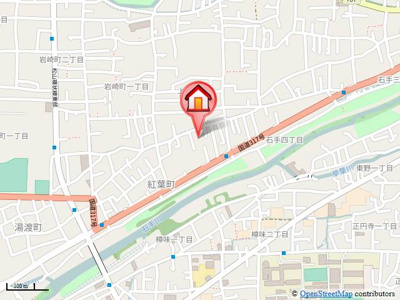 【地図】 | 第８９杉フラットＹUU