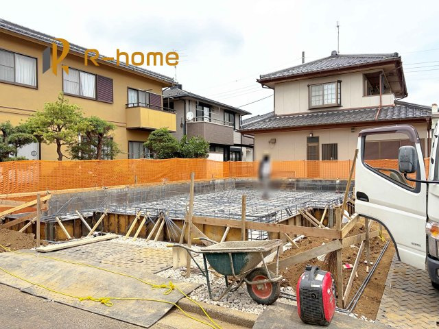 牛久市栄町6丁目　新築戸建て　1号棟の外観|ご予約を頂ければ、『平日』はもちろん『早朝』や『夜間』もご見学可能です♪お気軽にお申し付けください♪