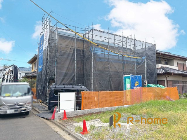牛久市栄町6丁目　新築戸建て　1号棟の外観|ご予約を頂ければ、『平日』はもちろん『早朝』や『夜間』もご見学可能です♪お気軽にお申し付けください♪