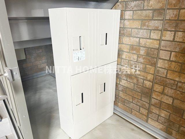 バーロハイツのその他共用部分|不在時の荷物の受け取りに便利な宅配ＢＯＸ◆