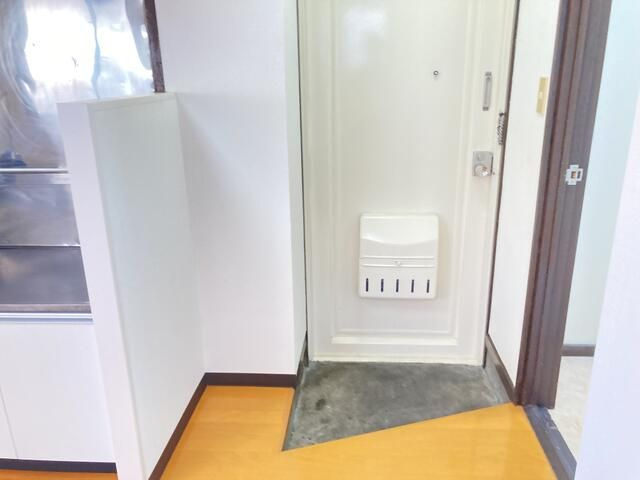 板橋コーポの玄関
