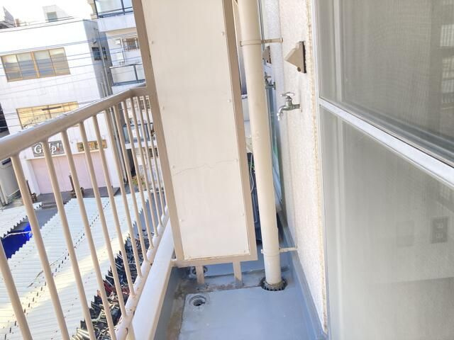 板橋コーポのバルコニー