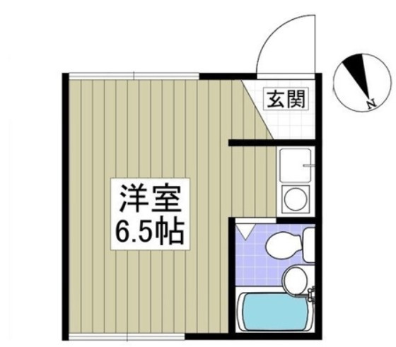 さいたま市岩槻区本町１丁目のアパートの間取り