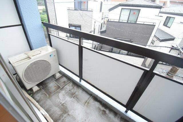 伴野コーポのバルコニー