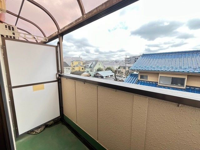 ハシモトマンションのバルコニー