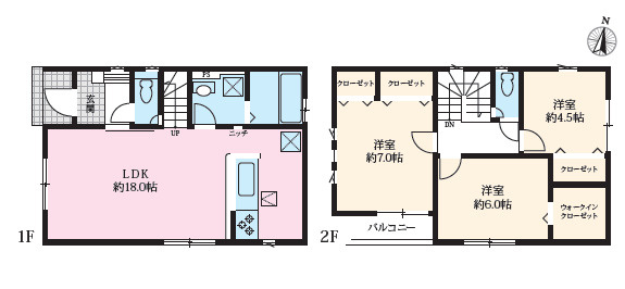 伊勢原市三ノ宮　新築戸建　全3棟2号棟