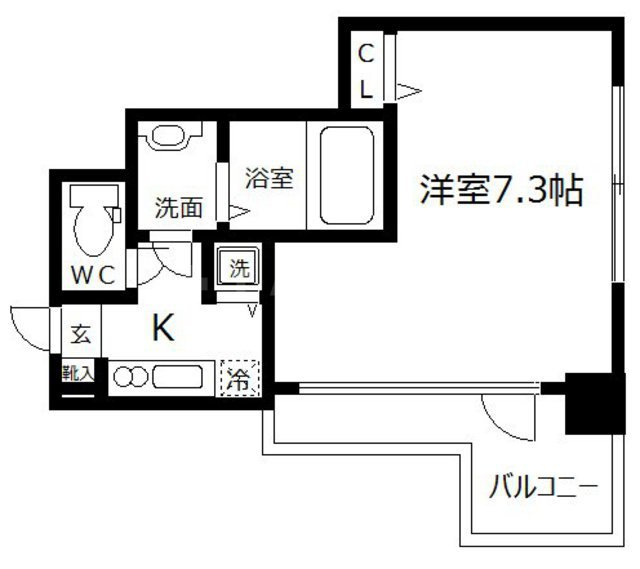 プランドール大手前レジデンスの間取り|プランドール大手前レジデンス　間取り