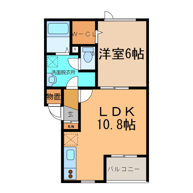 SwanBの間取り