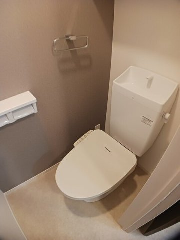 ドメーヌ山鹿　Ａのトイレ|落ち着いたトイレです