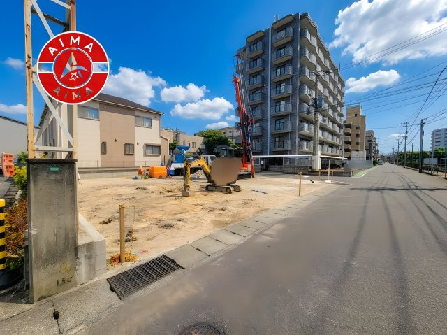 福岡市博多区板付4丁目第2-3棟（1号棟）　の前面道路含む現地写真|見学の時間などお気軽にお問い合わせ下さい。