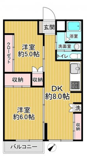 【間取り】 | 久我山コーポラス