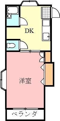 エーブル志度の間取り