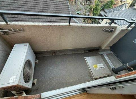 マンションニュー本郷のバルコニー|バルコニー付きです
