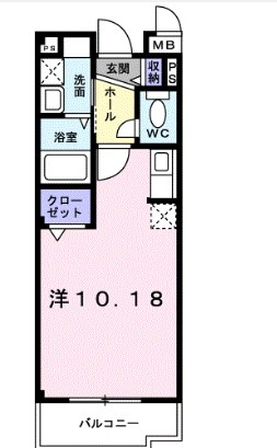 アニューふじみ野の間取り