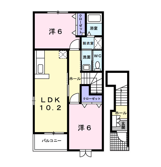 ブリズⅢの間取り
